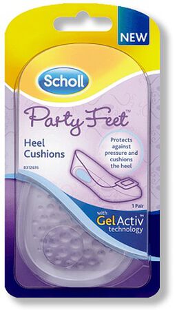 PLANTARE ORTOPEDICO SCHOLL PARTY FEET GEL ACTIVE TALLONE image not present