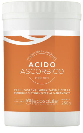 ACIDO ASCORBICO PURO 250 G image not present