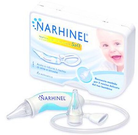 ASPIRATORE NASALE NARHINEL SOFT 1 PEZZO + 2 RICAMBI image not present