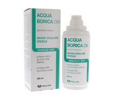 ACQUA BORICA PER BAGNO OCULARE STERILE 500 ML