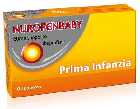 NUROFENBABY*10 supp 60 mg prima infanzia image not present