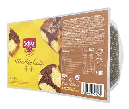 SCHAR MARBLE CAKE SENZA LATTOSIO 250 G image not present