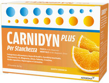 CARNIDYN PLUS 20 BUSTINE DA 5 G GUSTO ARANCIA CARNIDYN PLUS 20 BUSTINE DA 5 G GUSTO ARANCIA