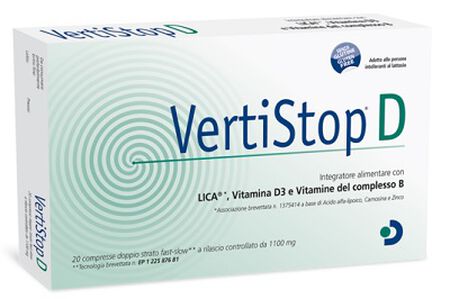 VERTISTOP D 20 COMPRESSE DA 1100 MG image not present