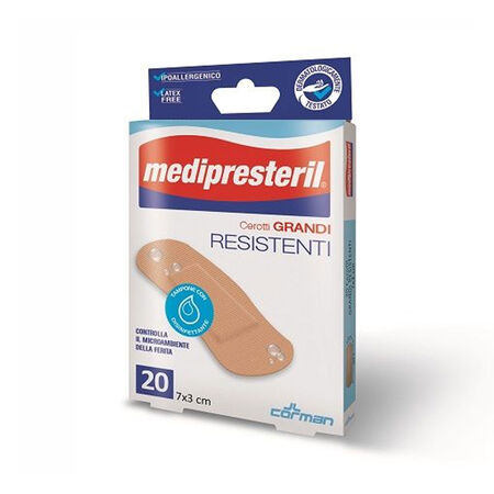 CEROTTO GRANDE MEDIPRESTERIL RESISTENTE 7X3CM 20 PEZZI image not present
