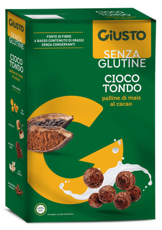 GIUSTO SENZA GLUTINE CIOCO TONDO MAIS 250 G image not present