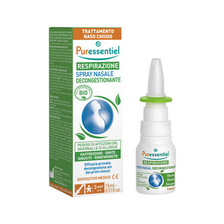 PURESSENTIEL SPRAY NASALE DECONGESTIONANTE 15 ML image not present