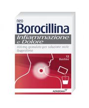 NEOBOROCILLINA INFIAMMAZIONE E DOLORE*orale grat 12 bust 400 mg