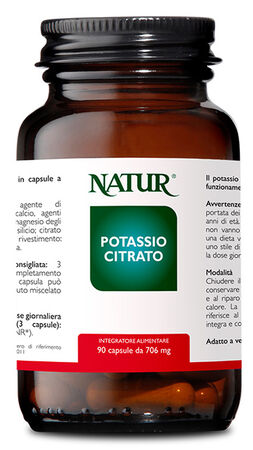 POTASSIO CITRATO 90 CAPSULE image not present