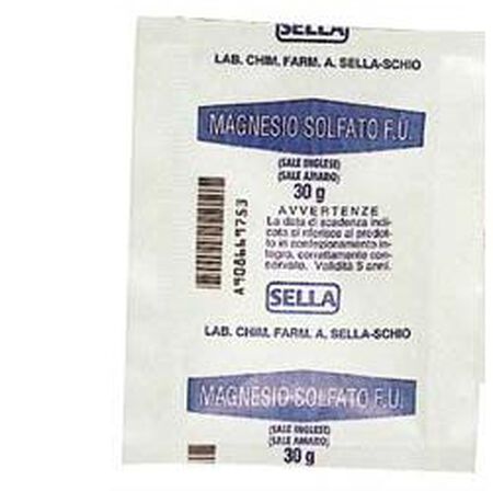 MAGNESIO SOLFATO 30 G POLVERE 3308 image not present