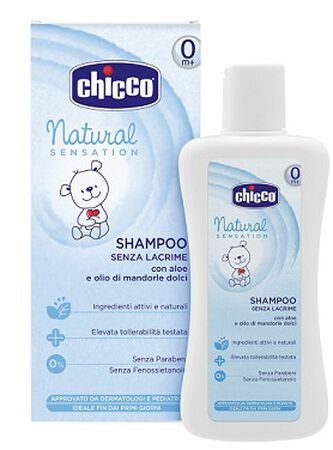 CHICCO SHAMPOO NATURAL SENSATION 200 ML image not present