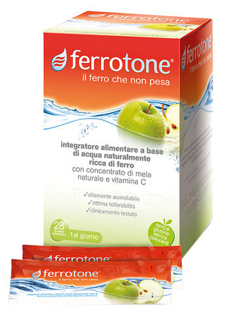 FERROTONE APPLE 28 SACCHETTI 25 ML image not present