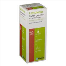 LATTULOSIO (MYLAN GENERICS)*scir 200 ml 66,7 g/100 ml flacone con bicchiere dosatore
