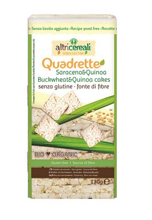 ALTRICEREALI QUADRETTE SARACENO E QUINOA BIO 130 G image not present