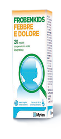 FROBENKIDS FEBBRE E DOLORE*orale sosp 150 ml 20 mg/ml image not present