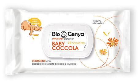 BIOGENYA SUPER BABY PROTECTION 72 SALVIETTE BABY COCCOLA DETERGENTI image not present