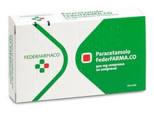 PARACETAMOLO (FARMAKOPEA)*20 cpr 500 mg