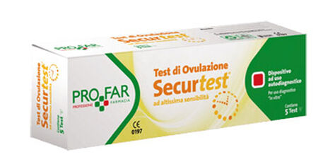 SECURTEST OVULAZIONE 5 TEST PROFAR image not present