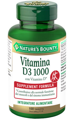 VITAMINA D3/1000 100 TAVOLETTE image not present