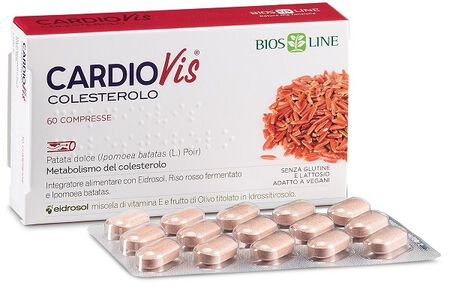CARDIOVIS COLESTEROLO 60 COMPRESSE image not present