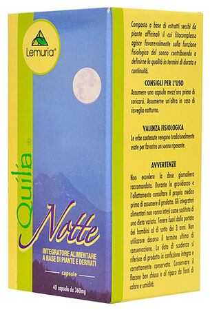 QUILIA NOTTE 40 CAPSULE image not present