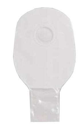 PLACCA NATURA LINEA PEDIATRICA PER ILEOSTOMIA TRASPARENTE 45 MM image not present