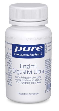 PURE ENCAPSULATIONS ENZIMI DIGESTIVI ULTRA 30 CAPSULE image not present