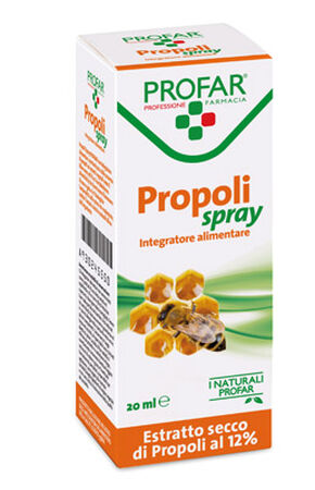 PROPOLI SPRAY ESTRATTO SECCO 12% 20 ML PROFAR image not present