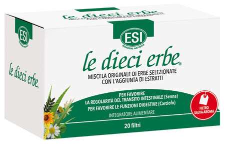 ESI LE DIECI ERBE TISANA 20 FILTRI image not present