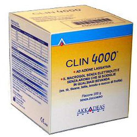 CLIN 4000 LASSATIVO POLVERE 200 G image not present