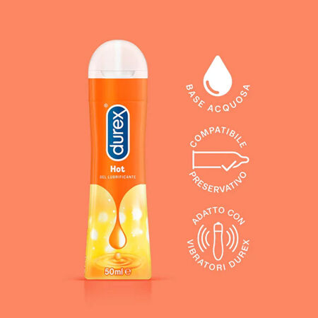 LUBRIFICANTE DUREX HOT GEL 50 ML image not present