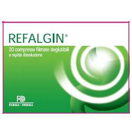 REFALGIN 20 COMPRESSE FILMATE DEGLUTIBILI image not present