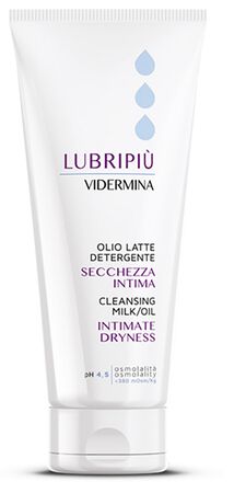VIDERMINA LUBRIPIU' OLIO LATTE DETERGENTE SECCHEZZA INTIMA 200 ML image not present