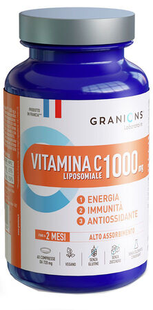 GRANIONS VITAMINA C LIPOSOMIALE 1000MG 60 COMPRESSE image not present