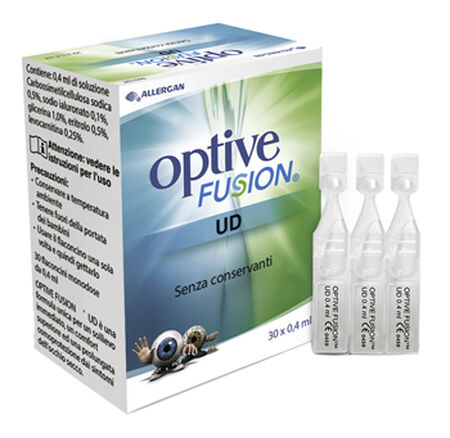 OPTIVE FUSION UD SOLUZIONE OFTALMICA STERILE 30 FLACONCINI MONODOSE 0,4 ML image not present