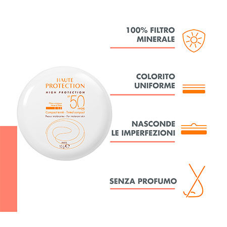 EAU THERMALE AVENE COMPATTO SPF50 DORATO 10 G image not present