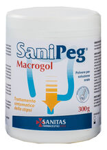 SANIPEG MACROGOL POLVERE PER SOLUZIONE ORALE BARATTOLO 300 G
