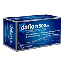 DAFLON*60 cpr riv 500 mg