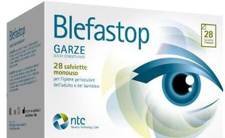 BLEFASTOP GARZA CON HY-TER IN COTONE PIEGATA CON FILO DI BARIO 28 PEZZI image not present
