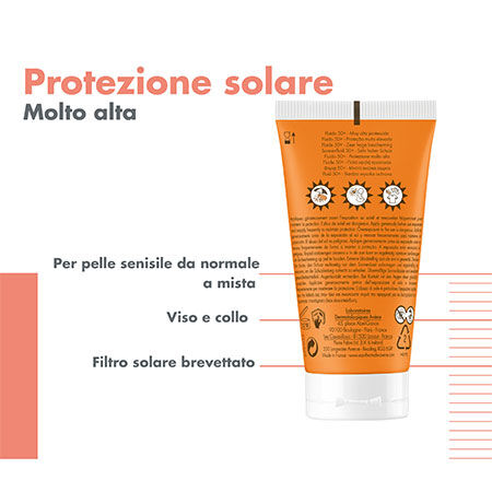 AVENE SOL FLUIDO SPF50+ NUOVA FORMULA 50 ML image not present