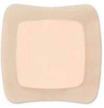 MEDICAZIONE HYDROFIBER STERILE ADESIVA IN SCHIUMA MISURA 8X8CM 10 PEZZI