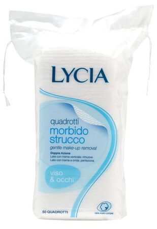 LYCIA 50 QUADROTTI COTONE STRISCIA 12 PEZZI image not present