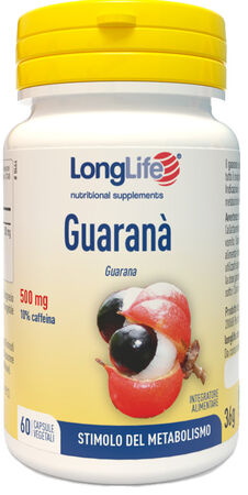 LONGLIFE GUARANA' 60 CAPSULE VEGETALI image not present