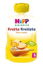 HIPP BIO FRUTTA FRULLATA PERA MELA 90 G