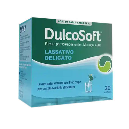 DULCOSOFT POLVERE PER SOLUZIONE ORALE 20 BUSTINE image not present
