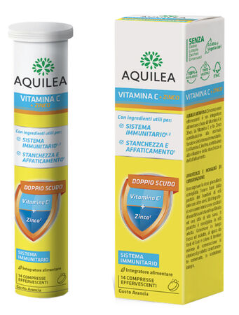 AQUILEA VITAMINA C 14 COMPRESSE EFFERVESCENTI image not present