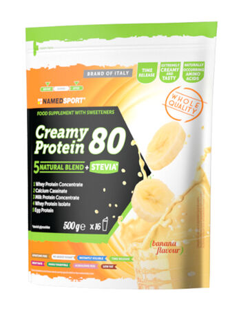CREAMY PROTEIN 80 BANANA 500 G image not present