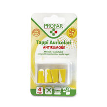 TAPPI AURICOLARI IN SCHIUMA 4 PEZZI PROFAR
