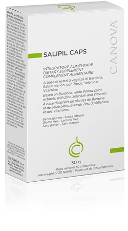 CANOVA SALIPIL CAPS 30 COMPRESSE NUOVA CONFEZIONE image not present