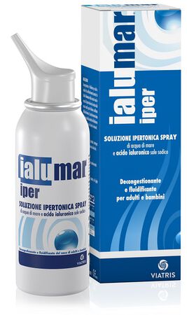 IALUMAR IPERTONICA ADULTI E BAMBINI SOLUZIONE NASALE 100 ML image not present